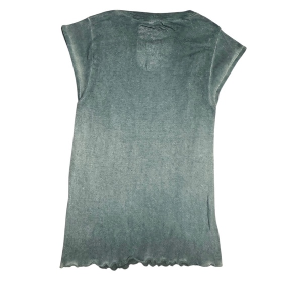 Free People Tee Teal Women's XS/S tp/p - Picture 2 of 3